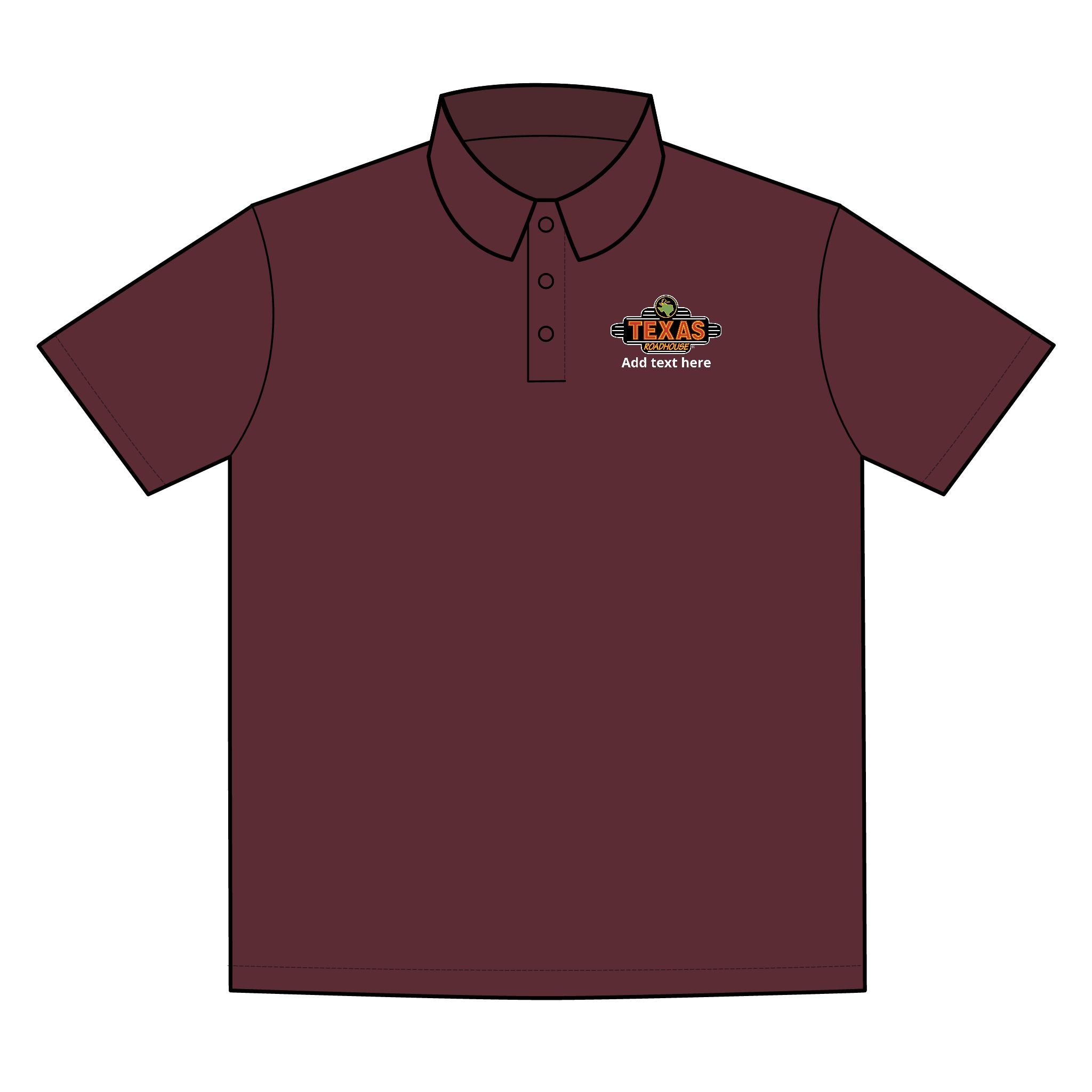 Texas Roadhouse SportTek PosiCharge Competitor™ Polo
