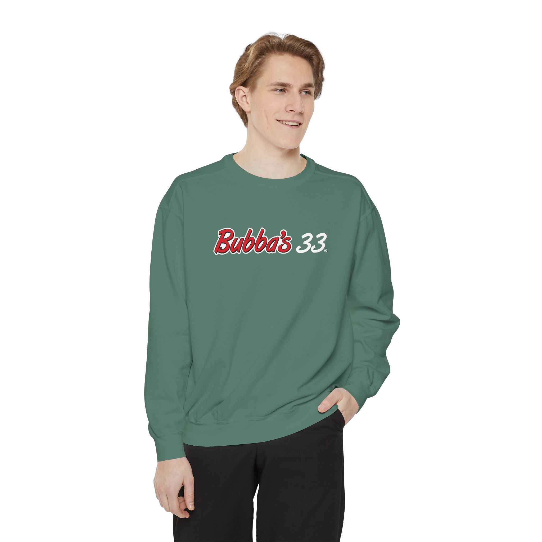 Bubba's 33 Comfort Colors Unisex Garment-Dyed Crewneck Sweatshirt