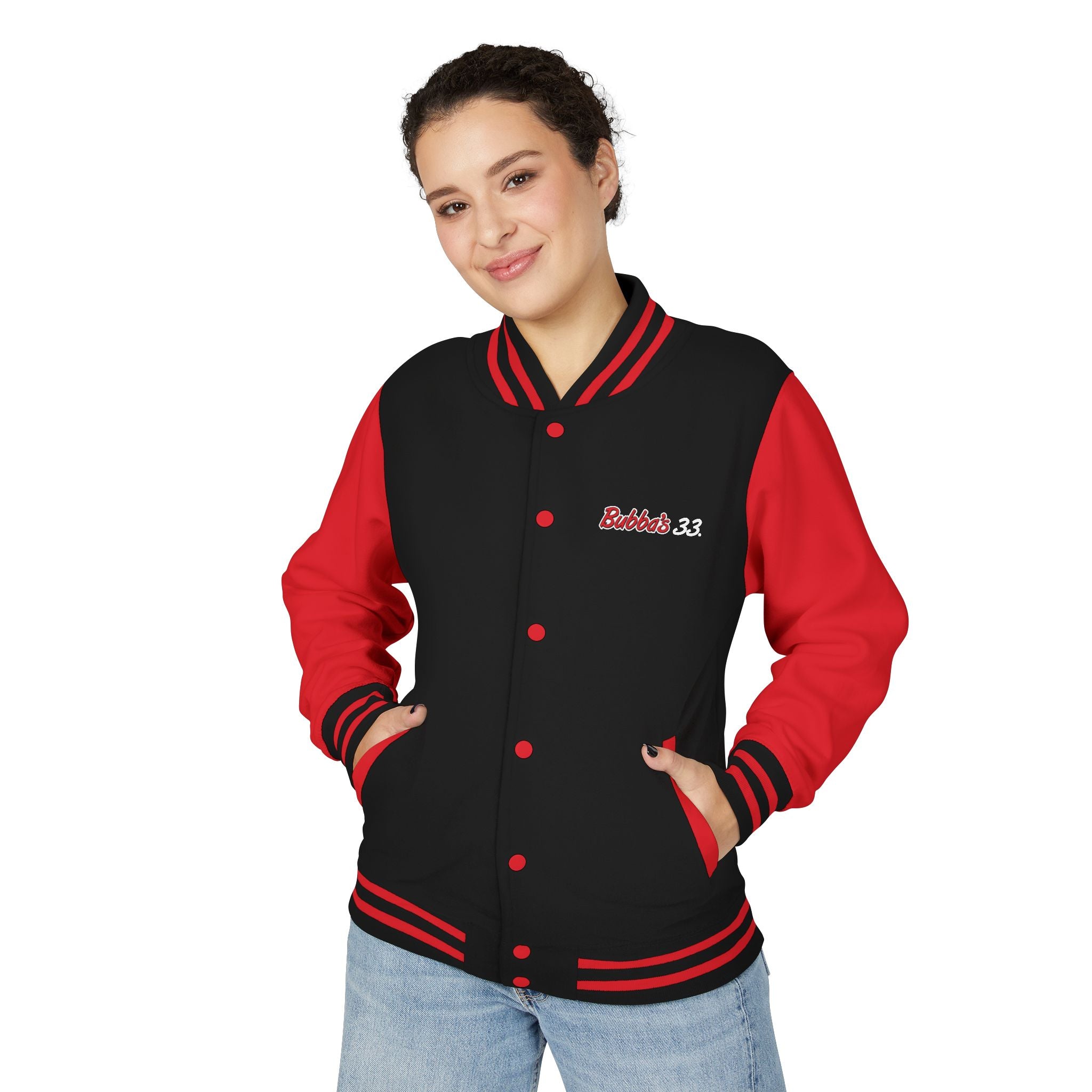 Bubba's 33 Unisex Heavyweight Vintage Letterman Jacket