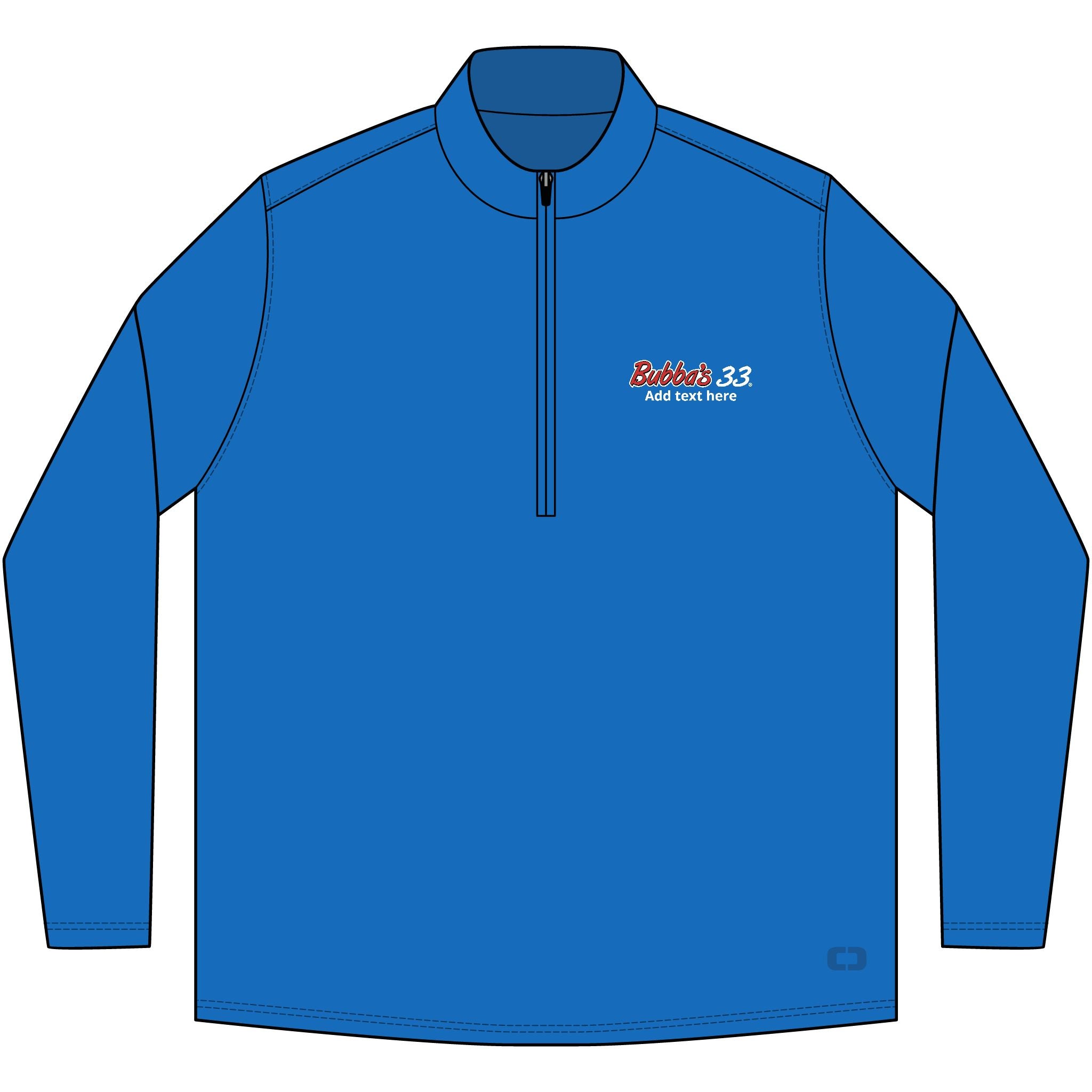 Bubba's 33 Men's OGIO Regain 1/4 Zip Pullover