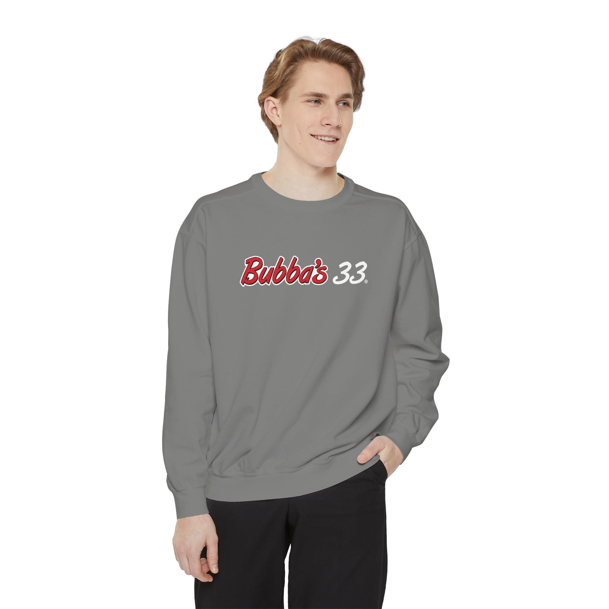 Bubba's 33 Comfort Colors Unisex Garment-Dyed Crewneck Sweatshirt
