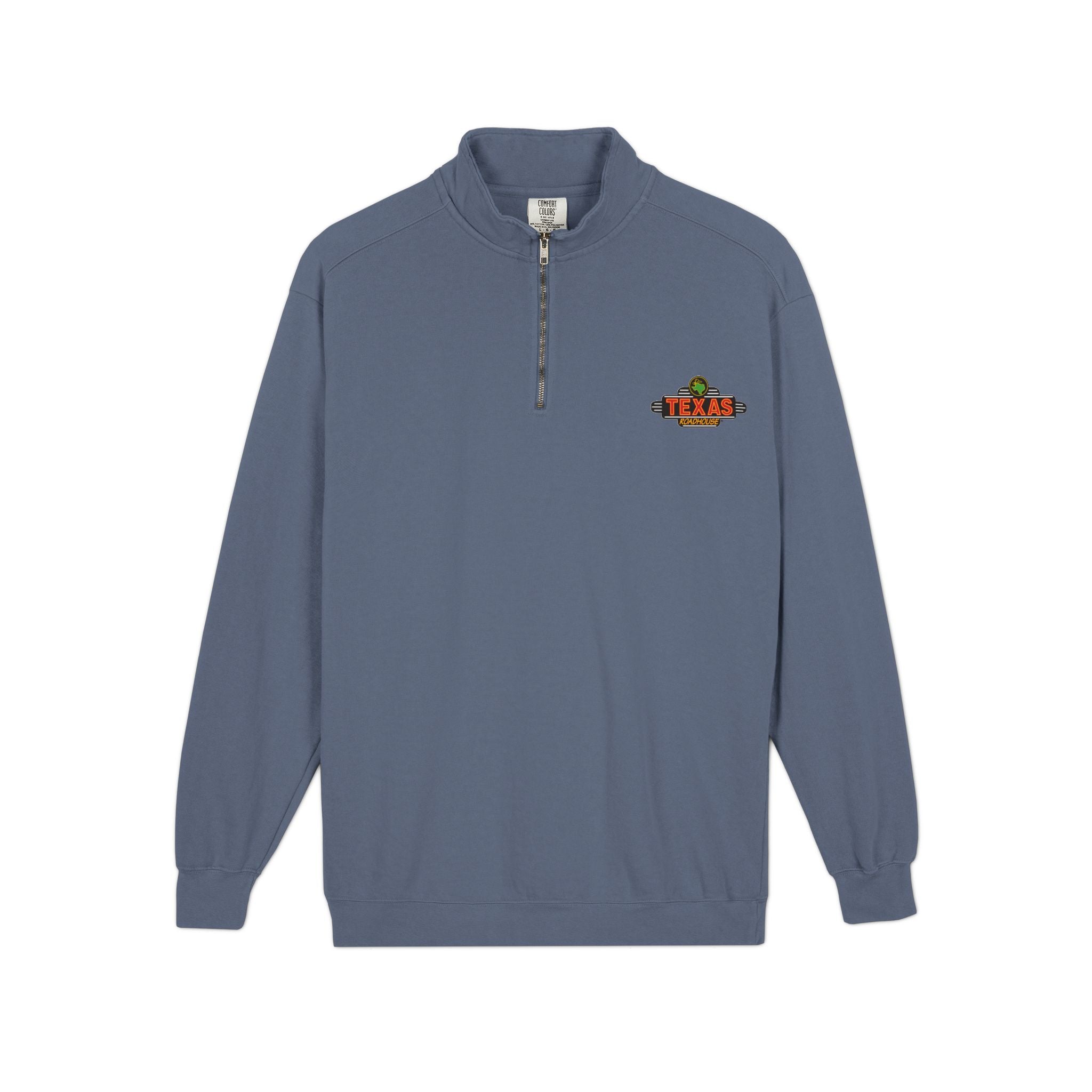 Texas Roadhouse Comfort Colors Ring Spun 1/4-Zip Sweatshirt
