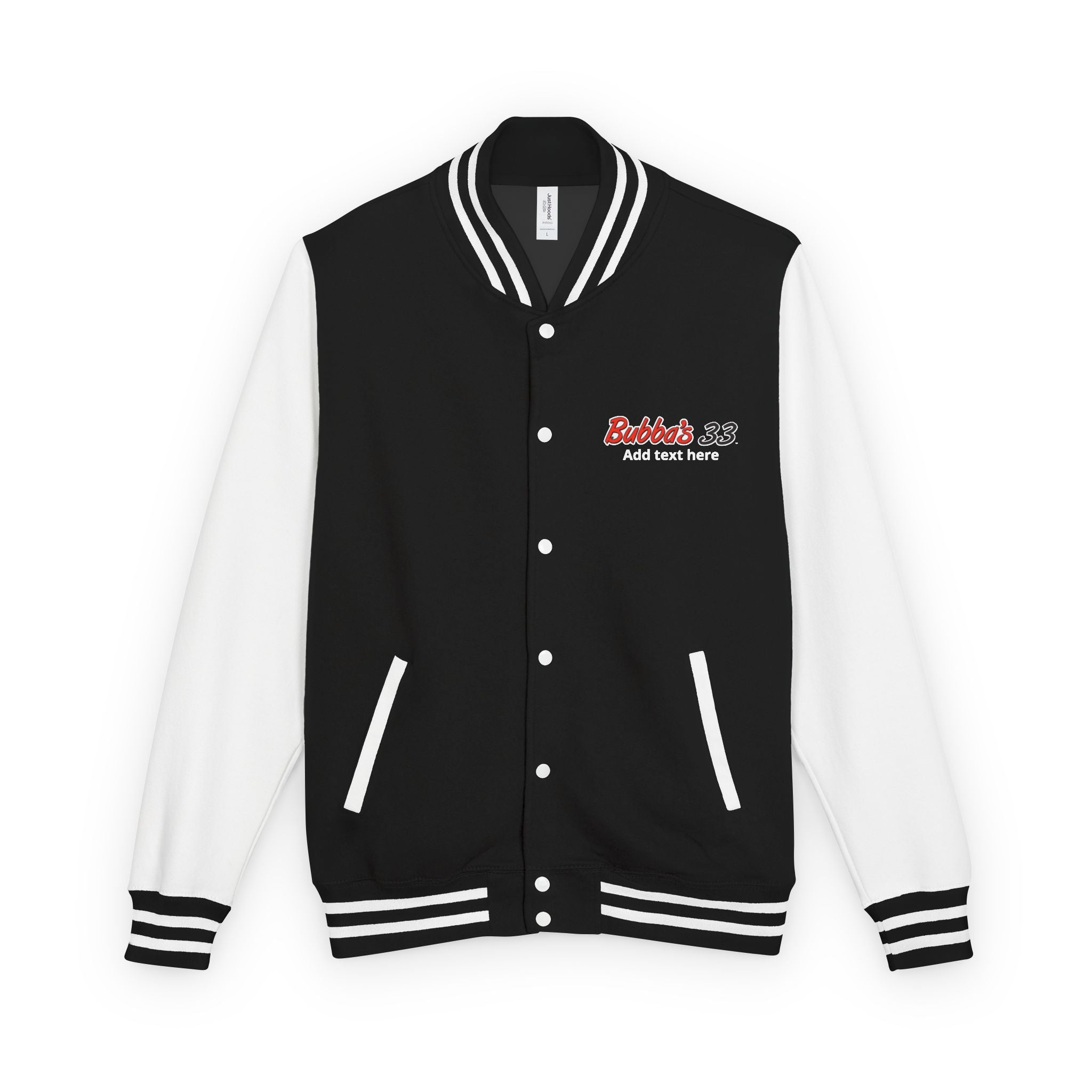 Bubba's 33 Unisex Heavyweight Letterman Jacket