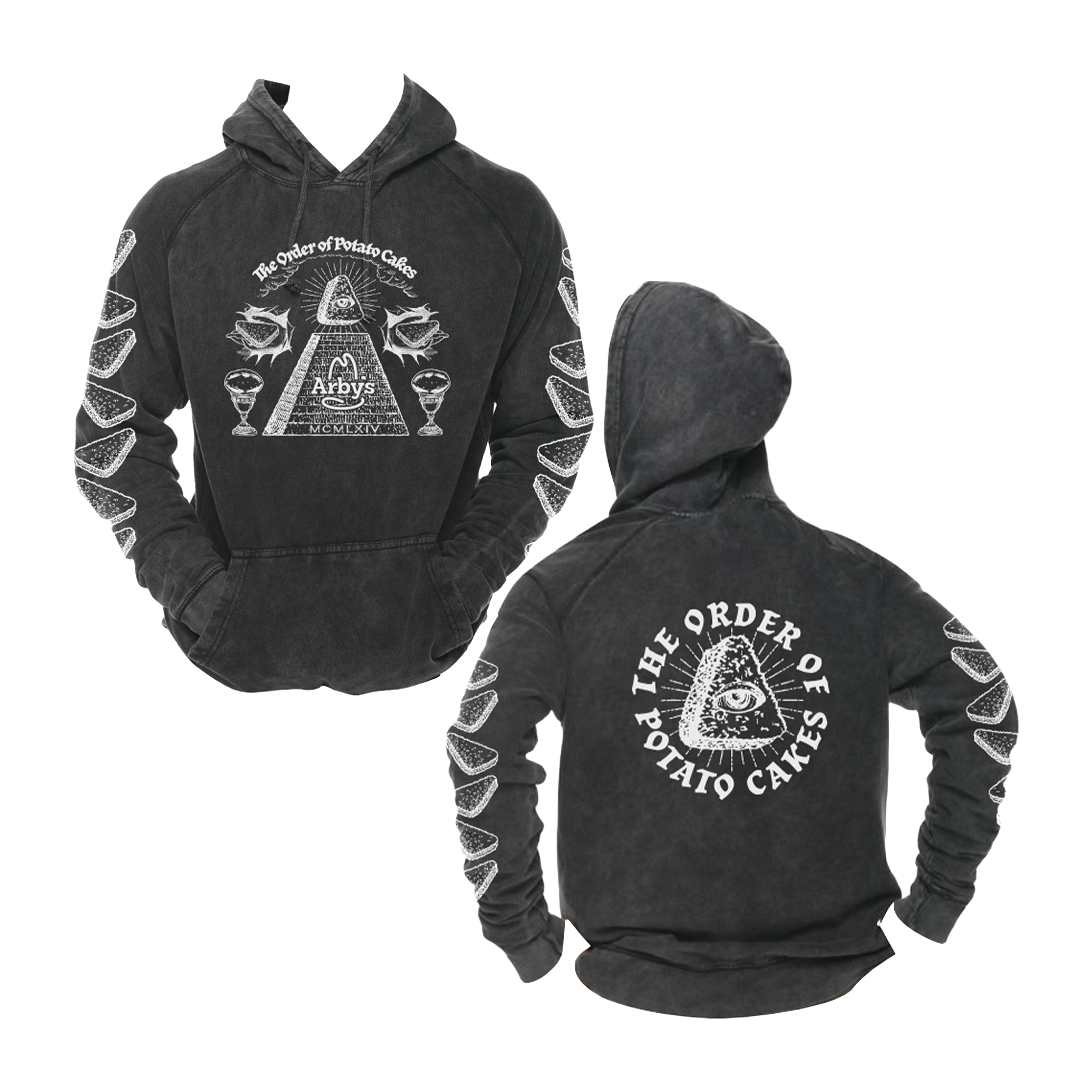 Arby's Potato Cakes Hoodie