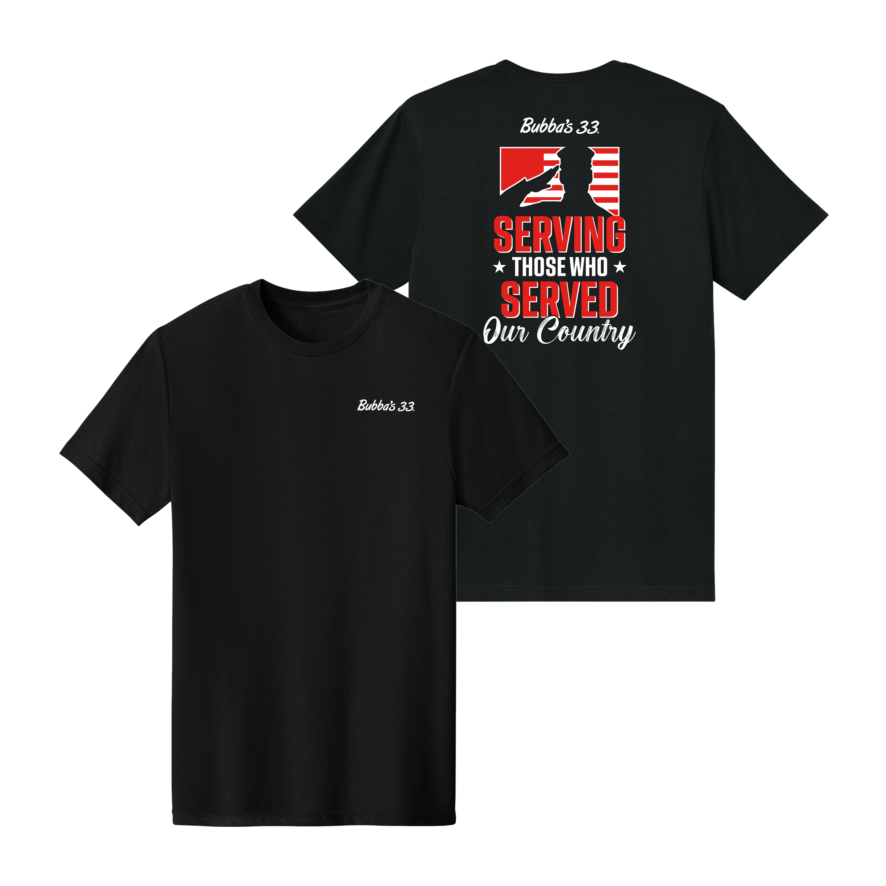 Bubba's 33 2026 Vet Day LTO Tee