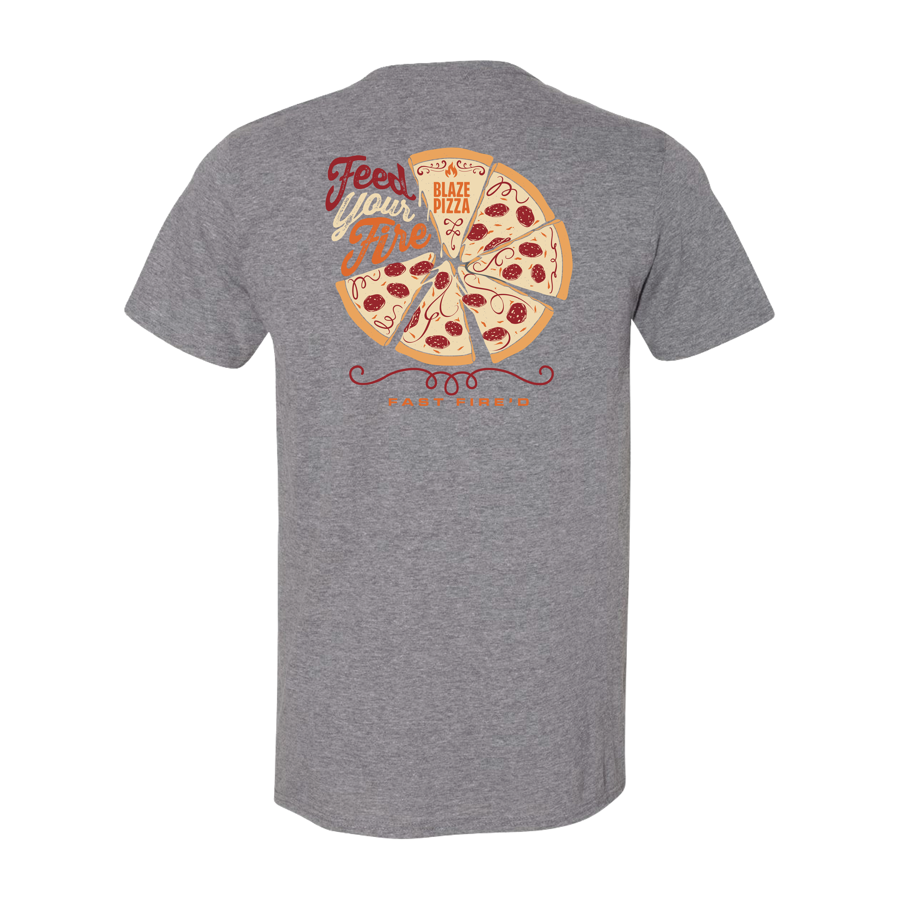 (2-Pack) Uniform Word Stack Tee + Uniform Pizza Tee