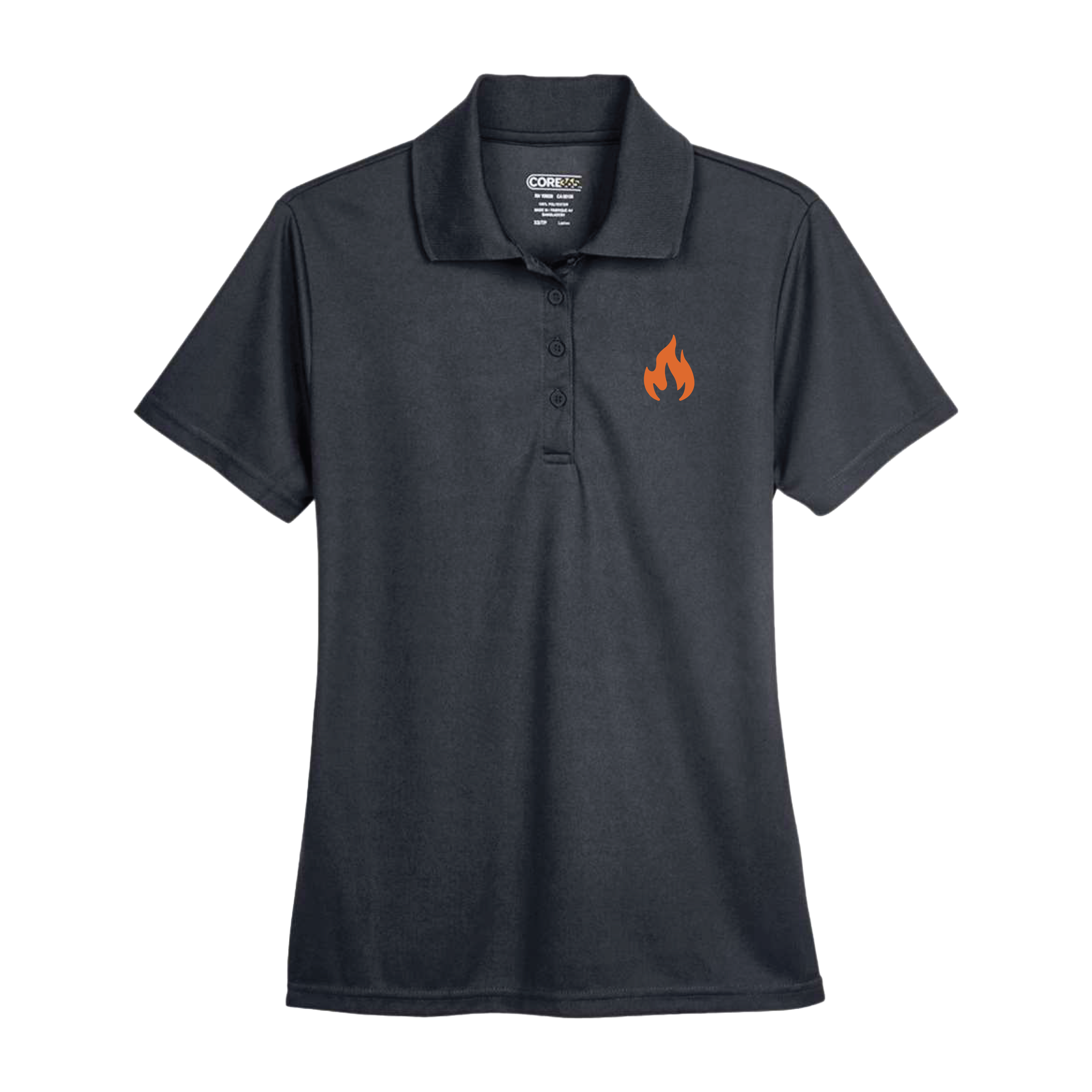 Blaze Pizza Women's Uniform Core Performance Polo - Grey
