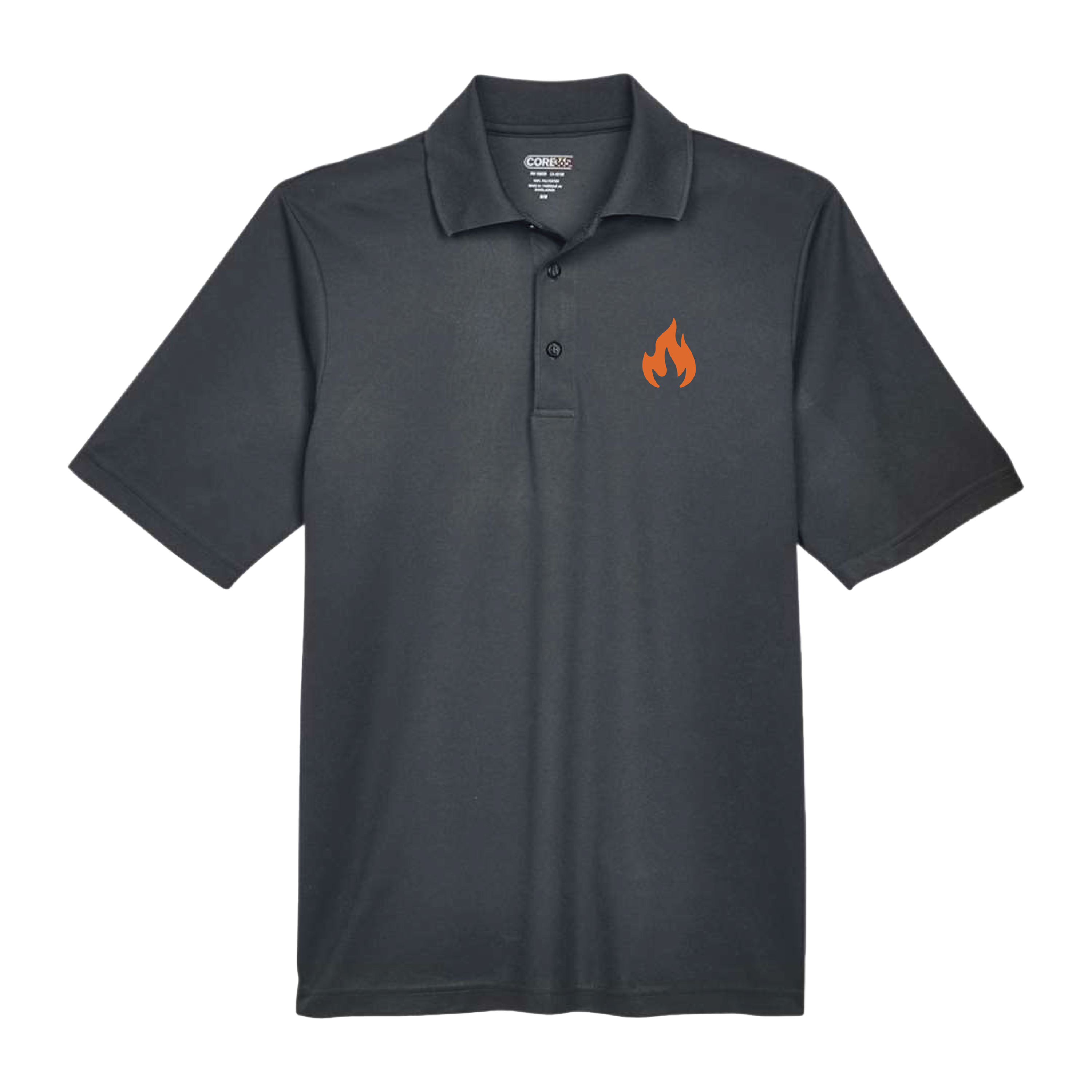 Blaze Pizza Men's Uniform Core Performance Polo - Grey
