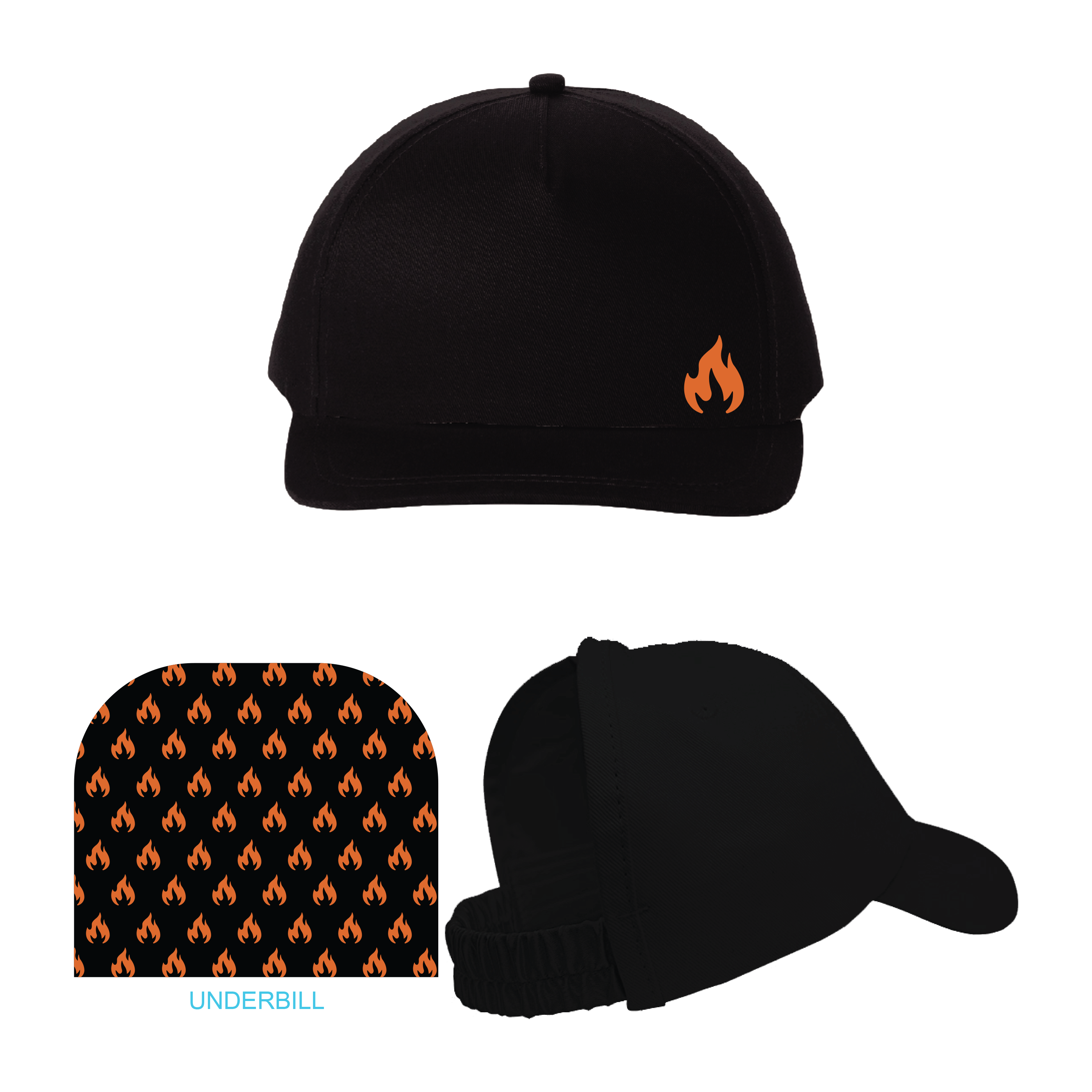 Blaze Pizza Uniform Backless Hat