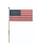 Delta 4" x 6" Hand Held USA Flag / 10 pk ($0.95 Ea)