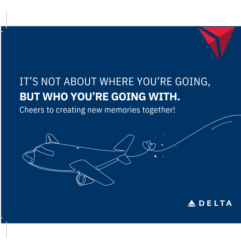 Delta Couples Note Card 25/pk