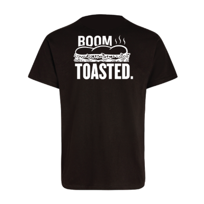 Jimmy John's Boom.Toasted. Tee - Black