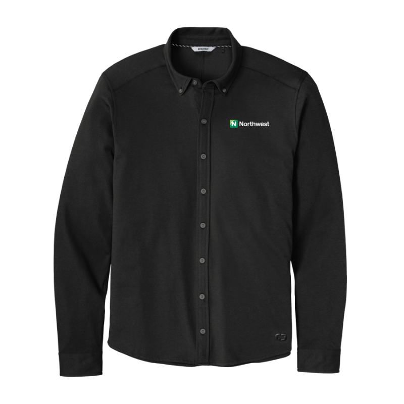 OGIO® Code Stretch Long Sleeve Button-Up