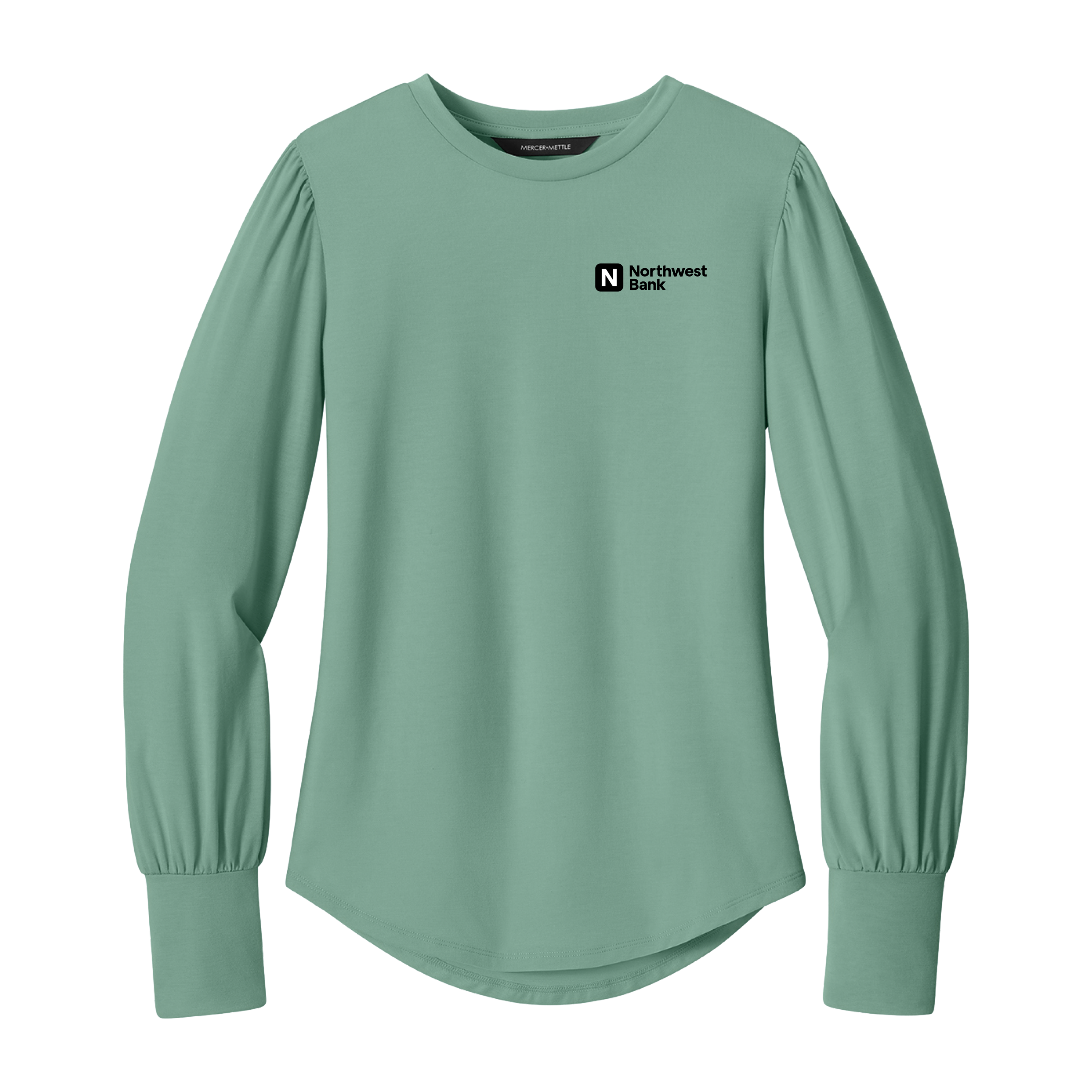 Women's Stretch Jersey Long Sleeve Blouse
