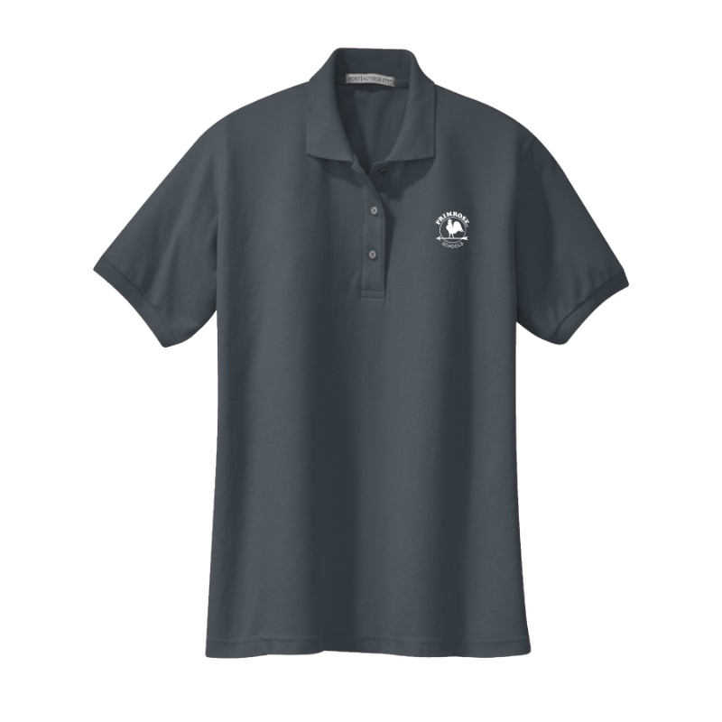 PR Ladies Cotton/Poly Polo - Grey