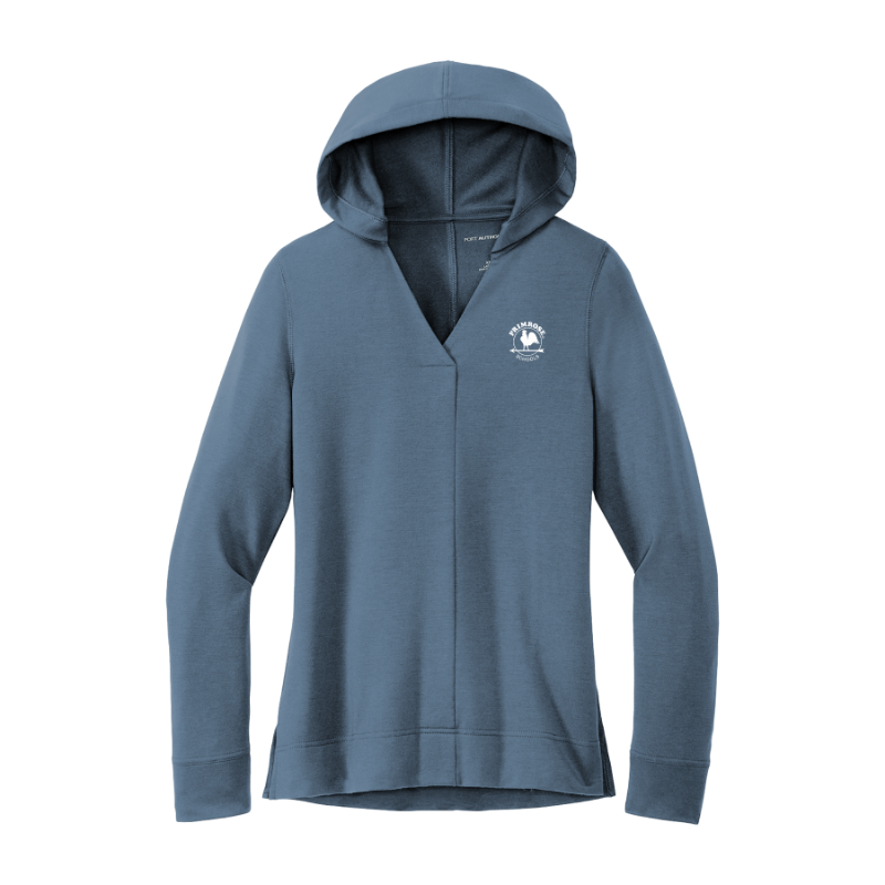 Ladies Microterry Pullover Hoodie