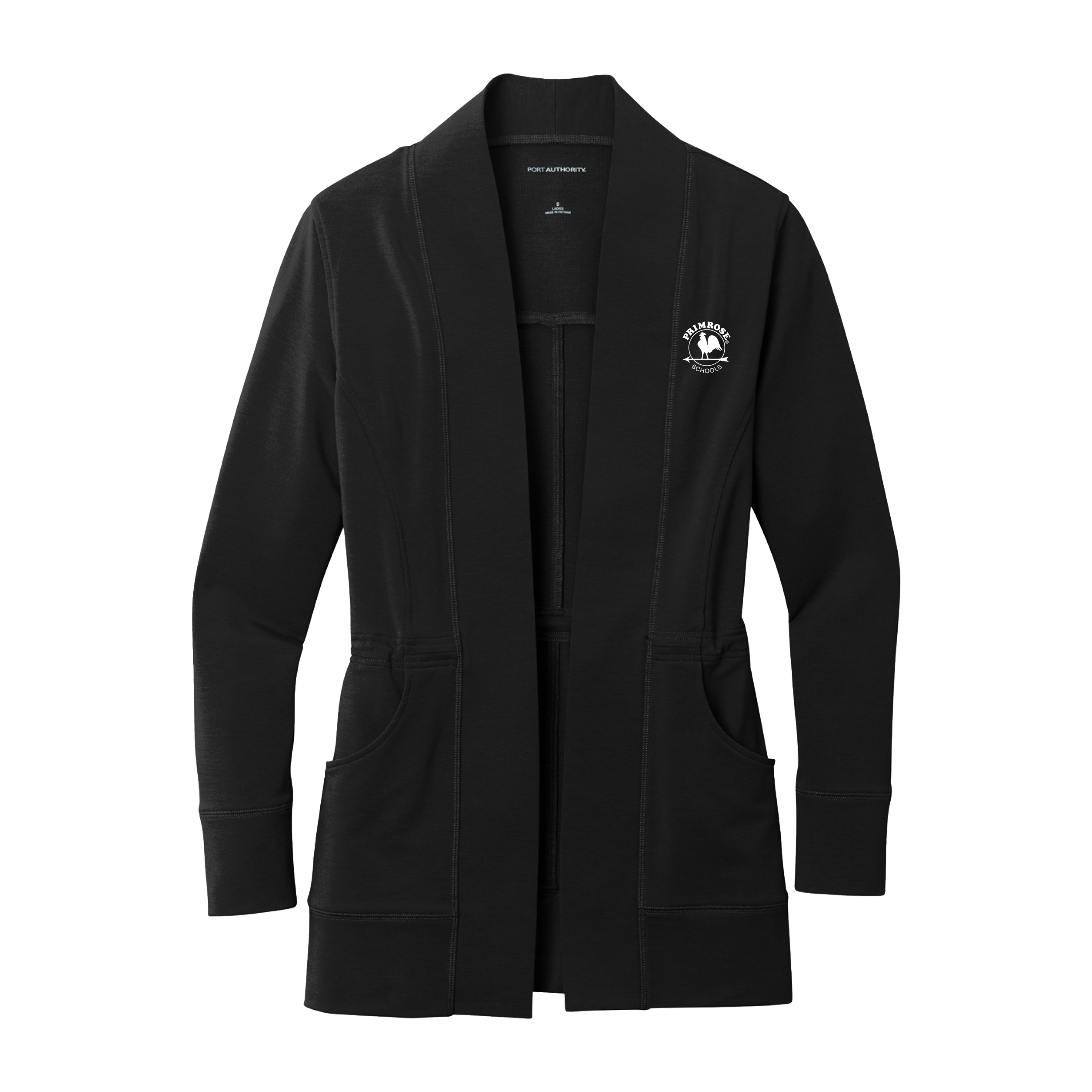 Ladies Microterry Cardigan