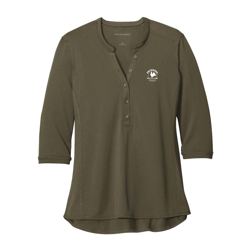 Ladies UV Choice Pique Henley