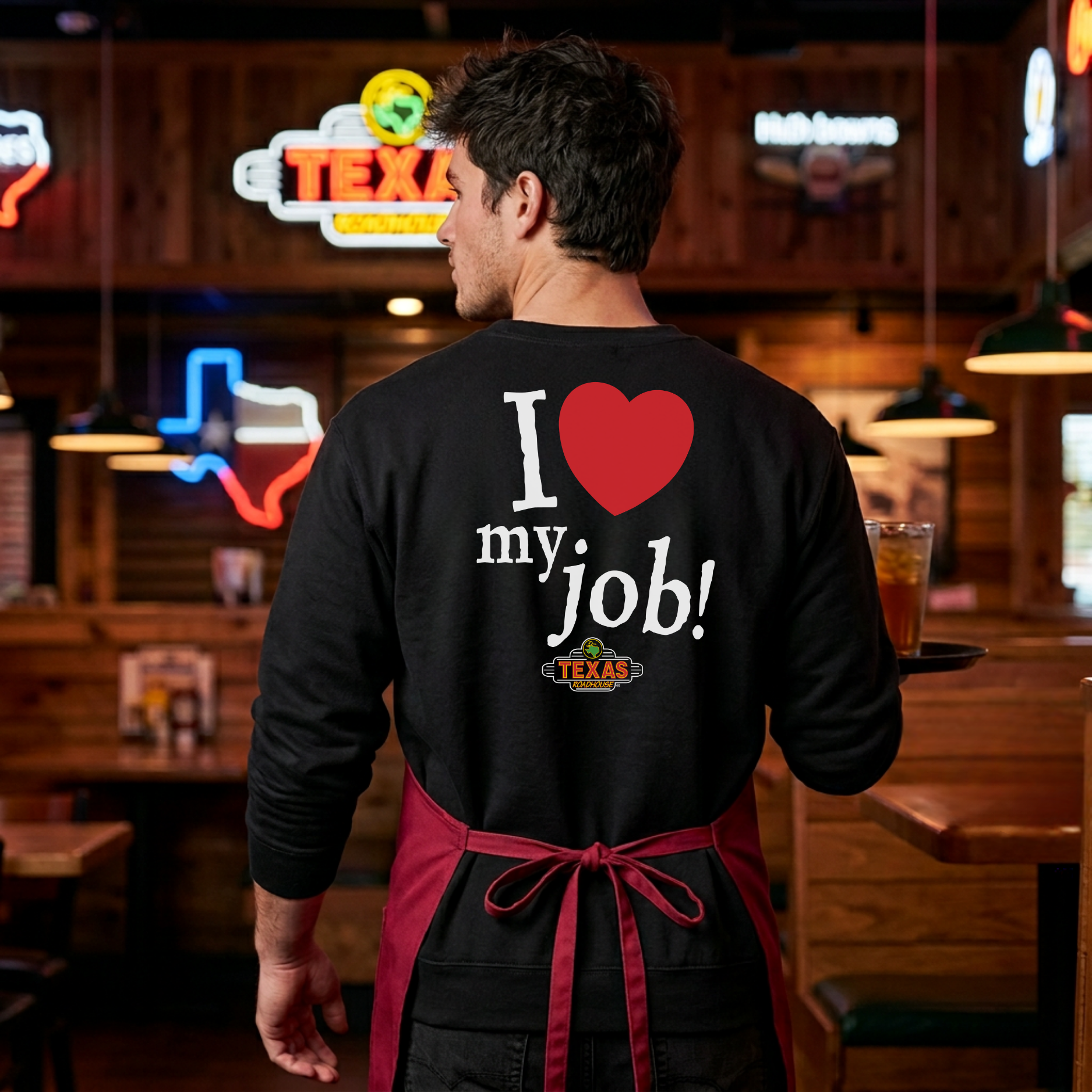 TXRH Love My Job Crewneck Sweatshirt