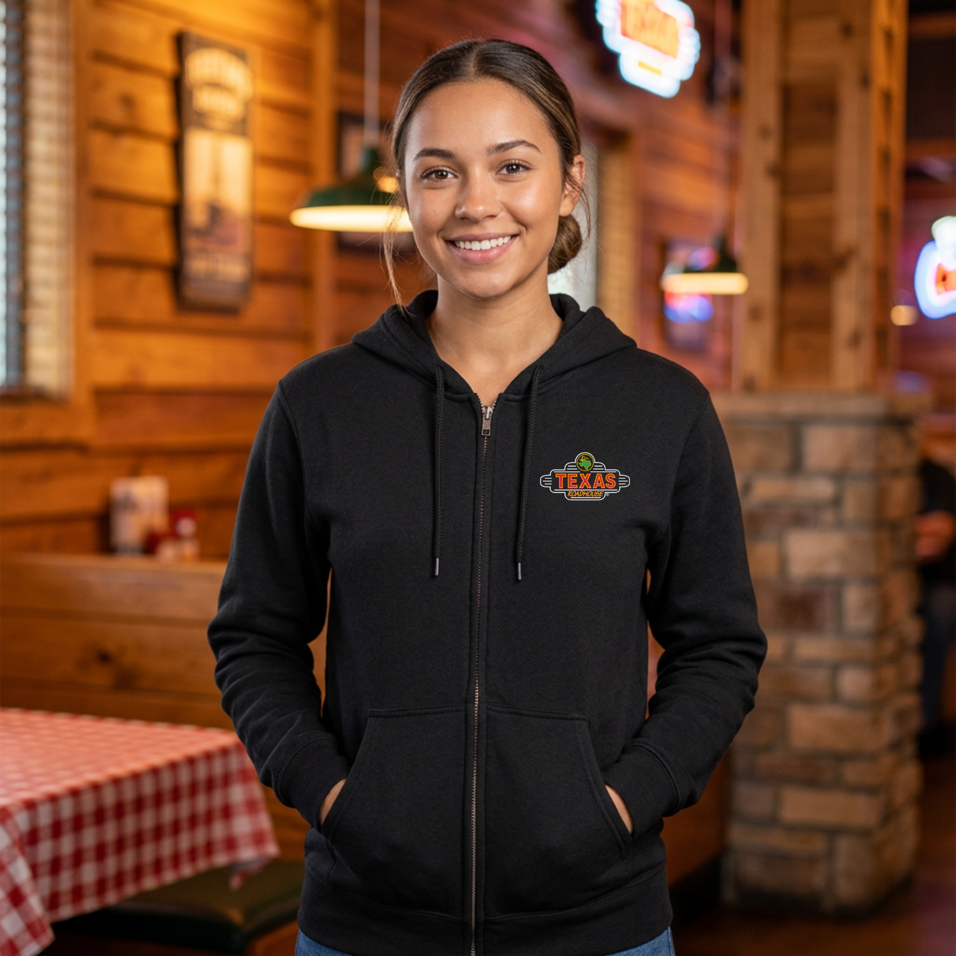 TXRH Love My Job Hooded Zip Sweatshirt