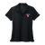 Zaxbys Ladies' Nike Dri-FIT Micro Pique 2.0 Polo - Black