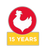 Zaxbys 15 YEAR SERVICE LAPEL PIN